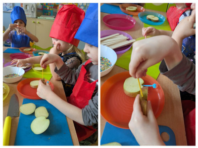 Słodkie zajęcia kulinarne 😁🐞🐸