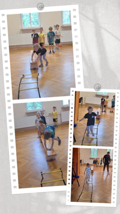 Zajęcia sportowe z panem Michałem 🤸⚽
