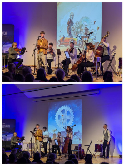 Żabki i koncert muzyczny "Marzyciele" w Mediatece 🎻🎶🐸