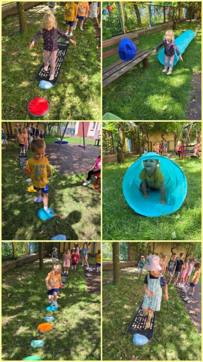 Sensoryczna przygoda na świeżym powietrzu – 🐞🐸🌿👣